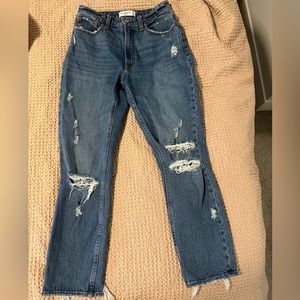 Size 2 Abercrombie curve love jeans